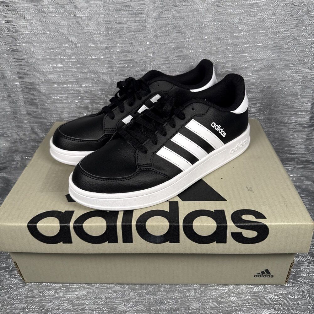 Adidas Breaknet Court Shoes Sneaker Black/White FX8708 Mens Size 8